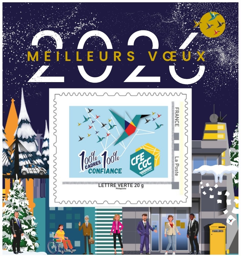 Vœux 2026 CFE-CGC Groupe La Poste