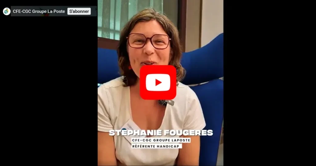 handicap la poste suivi accords