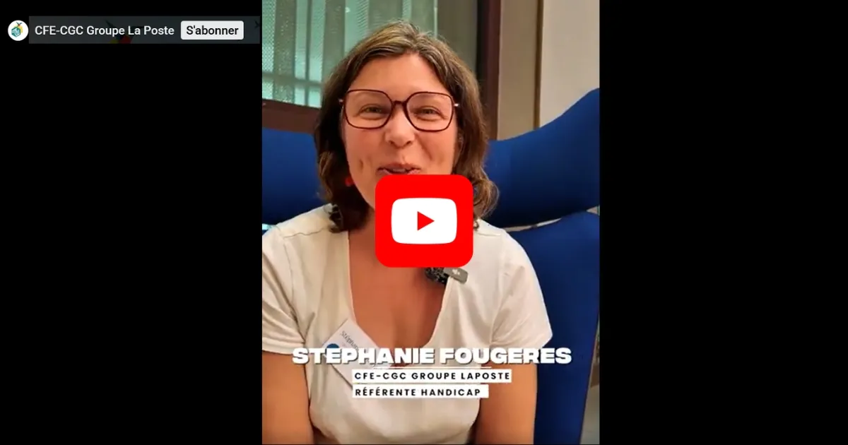handicap la poste suivi accords