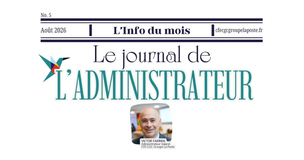 RÉSULTATS SEMESTRIELS 2026 GROUPE LA POSTE